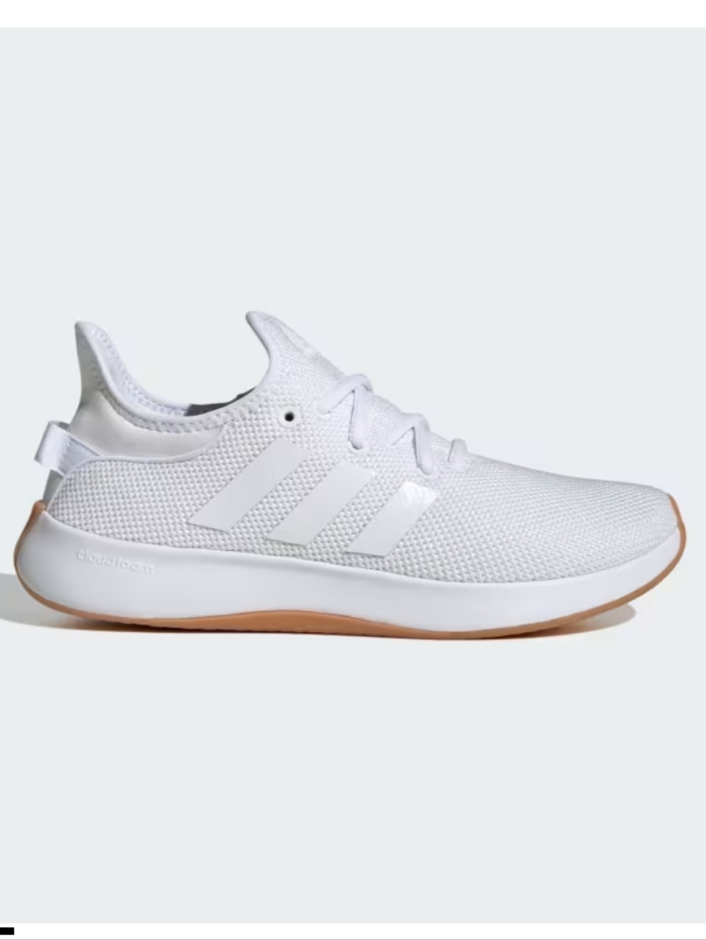 Adidas Cloudfoam White Running Sneakers Size 6